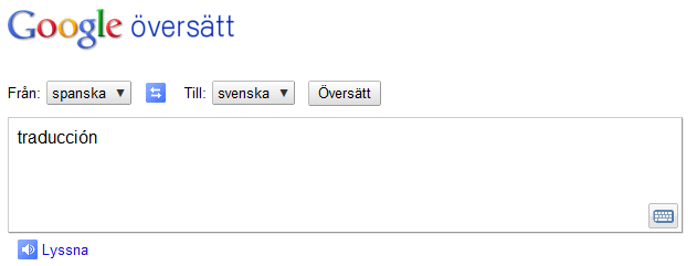 google translate svenska engelska